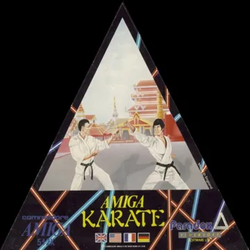 Amiga Karate box cover front